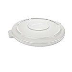 Rubbermaid® BRUTE Container Lid 32 Gal, White - FG263100WHT
