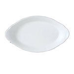 Steelite® Simplicity Oval Eared Dish, 8" x 4.5" (2DZ) - 11010318