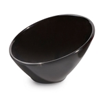 G.E.T.® Cascading Bowl, Melamine, Black, 3 oz (4DZ) - B-783-BK