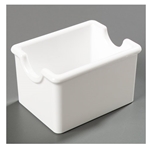 Carlisle® Sugar Packet Caddy, White - 4550 WHITE