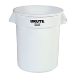 Rubbermaid® BRUTE Container 20 Gal, White - FG262000WHT