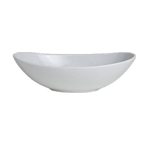 Steelite® Varick Cafe Porcelain Oval Bowl, White, 28 oz - 6900E588