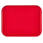 Cambro® Camtray® Rectangular Fast Food Tray, Red, 14" x 18" - 1418FF163