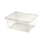 Cambro® Camwear® Colander Pan, Clear, 5"D 1/3 Size - 35CLRCW135