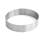 Crown® Stainless Steel Cake Ring, 4" - 410-02004