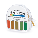 Micro Essentials® Hydrion Papers, 0-500PPM - QT-40