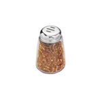 American Metalcraft® Spice Shaker, Glass / Stainless Steel, 8 oz - 3309