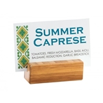 Cal-Mil® Bamboo Card Holder (6/CS) - 1543-60