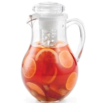 Tablecraft® Center Ice Core Pitcher, Clear, 0.5 gal - 319