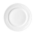 Steelite® Alvo™ Appetizer/Dessert Plate, White, 8" (2DZ) - 9300C504