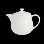 Steelite® Concerto Tea Pot w/ Lid, White, 16 oz (6/CS) - 6306P787