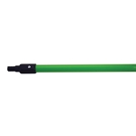 Globe Commercial Products® Heavy Duty Handle for Scrub Brush & Squeegee, Green - 5077G