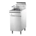 Quest® Gas Fryer w/ Casters, Natural Gas, 46.5" - 110-FRYMV40(CST-NG)