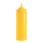Browne® Wide Mouth Squeeze Dispenser, Yellow, 24 oz - 57802417
