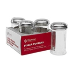 Browne® Glass Sugar Pourer, Clear, 12 oz, (4PK) - 575228