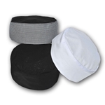Premium Uniforms® Pill Box Cap w/ Mesh Top, White - 1635(WHT)