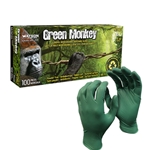 Watson Gloves® Green Monkey™ Biodegradable Nitrile Glove, Green, Small (100/BX) - 5559PF-S