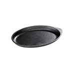 Browne® Thermalloy® Oval Seasoned Cast Iron Skillet w/o Handle, 10-3/5" x 7-2/5"  - 573720