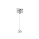American Metalcraft® Number Stand, Chrome, 12" - HPCH12