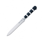 F. Dick® 1905™ Utility Knife, Serrated, Black, 5" - 8191013