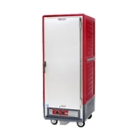 Metro® C5™ 3 Series Heated Holding & Proofing Cabinet w/ Red Insulation Armour, Full Height, Red, 1440 Watts - C539-CLFC-U
