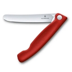 Victorinox® Swiss Classic Foldable Paring Knife w/ Straight Edge, Red, 4.3" - 6.7801.FB