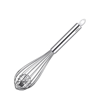 Browne® Stainless Steel Duo Whisk w/ Wire Ball, 12" - 746696