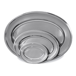 Browne® Stainless Oval Platter, 10" X 7-3/10" - 574180