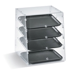 Vollrath® Slant Front Counter Top Display Case w/ Front Doors, (4) Trays - KDC1418-4F-06