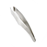 Mercer® Precision Plus™ Fish Bone Tweezer, 5-5/8", Raised Cross-Hatch Grips - M35251