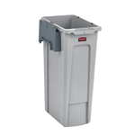 Rubbermaid® Slim Jim® Recycling Station Build Your Own Kit, Grey, 23 gal, Includes (1) 12"W X 21-1/2"D X 34-1/4"H Slim Jim® Container - 2007913