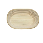 Matfer Bourgeat® Oval Willow Banneton Proofing Basket, 9-1/2"L x 6" W - 118502