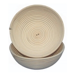 Matfer Bourgeat® Round Willow Banneton Proofing Basket, 10-1/4" DIA - 118506
