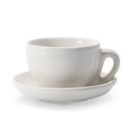 Danesco® Espresso Cup w/ Saucer, White, 5 oz - 19WH