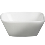Cameo China Tableware® Ceramic Sauce Dish, White, 3 oz - 710-1552