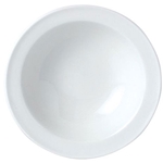 Steelite® Simplicity Stone Rim Fruit Bowl, White, 5.25" (3DZ) - 11010131