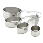 Cuisipro® Measuring Cup Set, Stainless Steel, 4pc - 747141