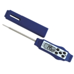 Taylor® Compact Waterproof Digital Thermometer, Blue - 9877FDA