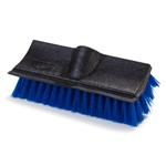Carlisle® Flo-Pac Dual Surface Floor Scrub w/ Rubber Squeegee, Blue, 10" - 36190 14