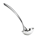 Browne® Eclipse™ Stainless Steel Serving Ladle, 6 oz, 15" - 573170