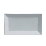 Steelite® Varick Cafe Porcelain Rectangular Tray, White, 14" x 7" - 6900E553