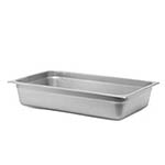 SignatureWares® Stainless Steel Steam Table Pan, Full Size, 4" - STEAMPAN004