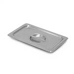 SignatureWares® Stainless Steel Steam Table Pan Cover w/ Handle, 1/4 Size - STEAMPAN140C