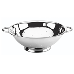 Browne® Stainless Steel Footed Colander, 5 qt - 746109