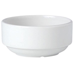 Steelite® Monaco Unhandled Soup Cup, White, 10 oz (3DZ) - 11010121