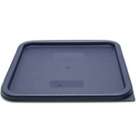 Cambro® CamSquare® Lid, Blue, for 12 ,18 & 22 qt - SFC12453