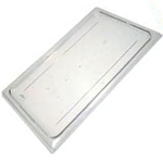 Cambro® Camwear® Food Pan Cover, Clear, 1/2 Size - 20CWC135