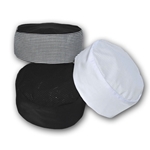 Premium® Pill Box Cap w/ Mesh Top, Black - 1635(BLK)