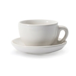 Danesco® Espresso Cup & Saucer Set, White, 3 oz - 20WH