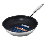 Browne® Thermalloy® Stainless Steel Deluxe Fry Pan w/ Excalibur Non-Stick Finish, 9.5" - 5724060
